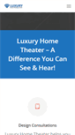 Mobile Screenshot of lxhometheater.com